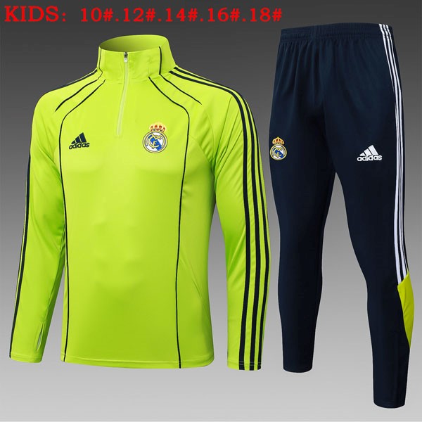 Ninos Sudadera De Training Real Madrid 2025-2026 Verde 5